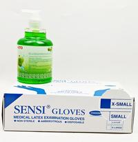 Gambar Bundling Sensi Gloves Latex Size XS 100 Pc + Hand Wash 410ml dari YOSA STORE 23 undefined 2 Tokopedia
