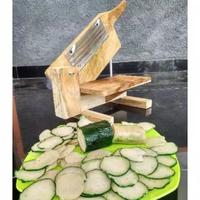 Gambar Pemotong Kerupuk Lontong Model Engkol - PISAU RATA dari Inovasikreatif undefined 3 Tokopedia