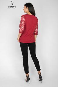 Gambar *Ready Stok* SISTER'S - Atasan Kaos S7234 (JS) - Biru, M dari Sisters Fashion Group undefined 4 Tokopedia