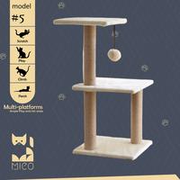 Gambar Cat Scratcher - Panjatan Kucing - Kitten toys - Kandang Kucing Tingkat dari Mieo.id undefined 1 Tokopedia