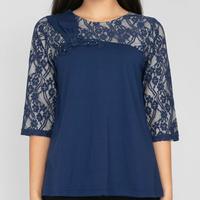 Gambar *Ready Stok* SISTER'S - Atasan Kaos S7234 (JS) - Biru, M dari Sisters Fashion Group undefined 5 Tokopedia