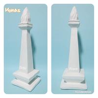 Gambar Paket Lukis Patung Gypsum 3D Monas dari roza_berkah undefined 2 Tokopedia