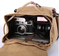 Gambar Tas Ransel Backpack Kanvas Kuliah Kerja Laptop 14 Inch Pria Wanita 01 - Crem dari Ranselbagpack undefined 3 Tokopedia