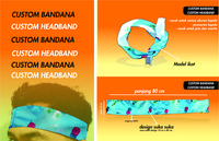 Gambar [satuan] Custom Headband Printing Full Color Cetak Headband Bandana dari Glow Stick Bandung undefined 2 Tokopedia