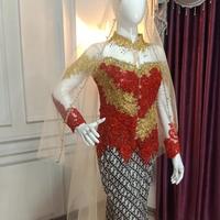 Gambar kebaya atasan payet kebaya wisuda || pengantin (hanya atasan) dari BUNGSU RUDI undefined 4 Tokopedia