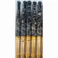 Gambar Gagang Joran Pancing Kayu 35cm - BrassReel Hitam dari Beli Pancing Online undefined 4 Tokopedia