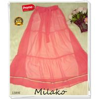 Gambar Rok Anak Perempuan Panjang Umur 9-10-11 thn - Orange, 9 tahun dari Milako Fashion undefined 4 Tokopedia