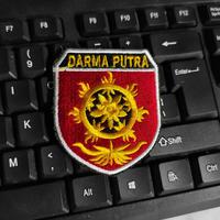 Gambar DHARMA PUTRA LOGO dari bordir TNI undefined 1 Tokopedia