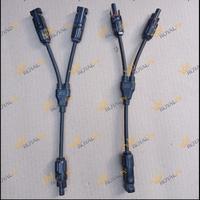 Gambar Mc4 connector 2in1 mc4 konektor solar 2in1 dari PANEL SURYA ROYALPV undefined 3 Tokopedia