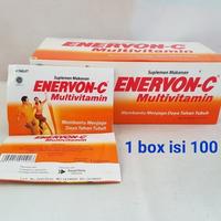 Gambar enervon c strip 1 box 100 tablet dari VIO-LET undefined 1 Tokopedia