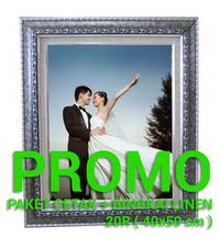 Gambar Cetak Foto 40x50 20R + FRAME/PIGURA/BINGKAI UKIR/MINIMALIS LINEN 20R - Ukir, Putih dari juragancetakjakarta undefined 1 Tokopedia