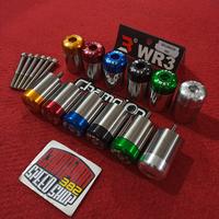 Gambar Bar End Jalu Bandul Stang Balancer Stang Two Tone WR3 M6 Baut 10 dari Champion Speed Shop 382 undefined 3 Tokopedia