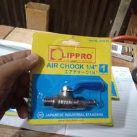 Gambar kran angin (air chock 1/4"inch) Lippro dari Dikong teknik undefined 1 Tokopedia