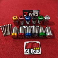 Gambar Bar End Jalu Bandul Stang Balancer Stang Two Tone WR3 M6 Baut 10 dari Champion Speed Shop 382 undefined 1 Tokopedia