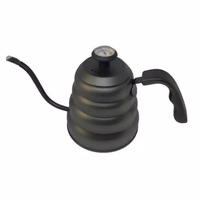 Gambar KETTLE GOOSENECK 1200 ml / TEKO LEHER ANGSA BLACK WITH THERMOMETER dari Sameo Coffee undefined 3 Tokopedia