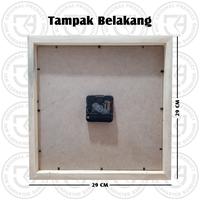 Gambar Jam Dinding Custom Hadiah Kado Foto Wisuda Happy Graduation Kayu (K02) - 20 cm dari Jam Karakter Bandung Official undefined 2 Tokopedia
