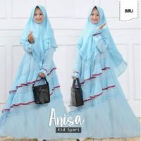Gambar Baju Gamis Anak Perempuan Terbaru 2021 Syari Anisa Kid Bahan Moscrepe dari Muhammadwalid undefined 4 Tokopedia