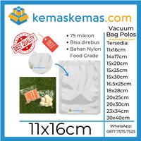 Gambar 11x16 Plastik Vakum Vacuum Vacum Sealer Bag Makanan Polos Plain dari Kemaskemas undefined 1 Tokopedia