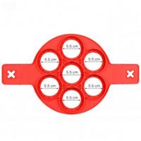 Gambar Cetakan Telur Dadar - Telur Mata Sapi - Pancake Maker Silicone 7 Hole dari kebunsendiri undefined 3 Tokopedia