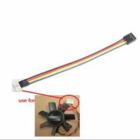 Gambar Kabel Adapter PWM 4 Pin Fan to Mini Micro Header VGA Graphic Card Fan - Cabang 1, 30 CM dari Agis' Shop undefined 4 Tokopedia