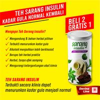 Gambar Teh Sarang Insulin Penurun Gula Darah Kencing Manis Obat Diabetes dari Davina Line Store undefined 3 Tokopedia