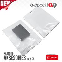 Gambar Plastik Ziplock Kantong Kemasan Aksesoris 18x26 cm minimal 100 pcs dari Toko Kemasan Akapack undefined 3 Tokopedia