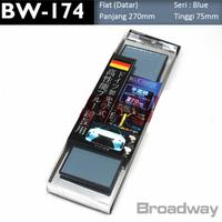 Gambar Kaca Spion Dalam Mobil Broadway Seri Blue Mirror Flat (Datar) dari win jaya mtr undefined 1 Tokopedia
