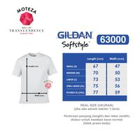 Gambar Kaos Polos Combed 30s Original - GILDAN Softstyle 63000- WHITE / PUTIH dari Moteza Indonesia undefined 2 Tokopedia