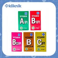 Gambar Vitamin A B1 B12 B Complex C IPI (Isi 45 Tablet) - Vitamin B1 dari Kliknik undefined 1 Tokopedia