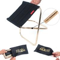 Gambar kursi lipat outdoor bisa tuk camping fishing traveling ringan foldable - Hitam dari ravindra gear undefined 5 Tokopedia