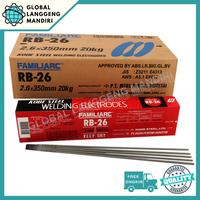Gambar Kawat Las KOBELCO RB26 2.6MM (5KG)/ RB 26 2.6 MM 2,6MM 2,6 MM dari Global Langgeng Mandiri undefined 1 Tokopedia