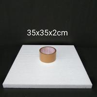 Gambar D35x2cm Gabus Styrofoam Bulat Dummy Cake dari Ken-Z Dummy Styrofoam undefined 2 Tokopedia