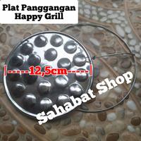 Gambar PLAT PANGGANGAN HAPPY GRILL BESI UNTUK BAKAR PEMANGGANG PANCI GRILL - UKURAN BESAR dari Sahabat ShopTP undefined 2 Tokopedia