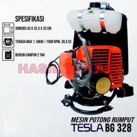 Gambar Mesin Potong Rumput Tesla BG 328 2 Tak Komplit dari Hasil Teknik Jogja undefined 1 Tokopedia