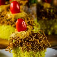 Gambar Tumpeng tart | tumpeng mie | tumpeng nasi kuning | kue ulang tahun dari dapurmamima undefined 3 Tokopedia