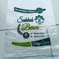 Gambar Sablon Karung beras plastik polos 5kg 5 kg ukuran 30x45 - sablon 1 warna dari fikandita creative undefined 1 Tokopedia