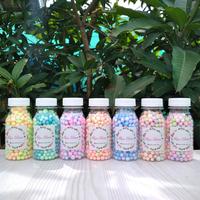 Gambar Floam Slime/Aksesoris Slime/Foam Warna/Butiran Gabus - pink dari Alyadinattyslime undefined 1 Tokopedia