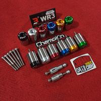 Gambar Bar End Adapter Jalu Balancer Stang WR3 M6 MT15 XSR 155 CBR 150R 250RR dari Champion Speed Shop 382 undefined 2 Tokopedia