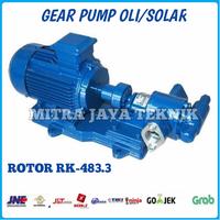 Gambar Pompa Gear Pump Type RK-483.3 ROTOR 3" 7.5kw 10hp pompa oli/sollar dari MITRA JAYA TEKNIK_NEW undefined 1 Tokopedia
