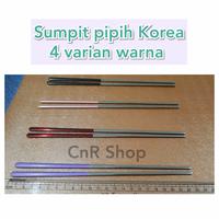 Gambar Sendok Garpu Sumpit Korea Warna Grafir Nama Custom - Pink, SENDOK dari CnR Shop undefined 3 Tokopedia