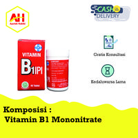 Gambar VITAMIN FITAMIN PITAMIN B1 B 1 IPI BOTOL @45TAB dari Apotek Habibi Manislor undefined 2 Tokopedia