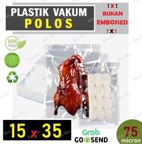 Gambar Plastik Vakum POLOS - 15x35 - Vacuum Sealer - Nylon - Bandeng - Sinbo dari KISS MISS PREMIUM PACKAGING undefined 1 Tokopedia