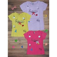Gambar Baju atasan anak perempuan import motif kaos katun - Pink, M dari Prettylook_jkt undefined 1 Tokopedia