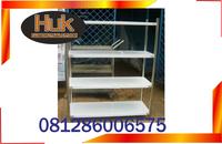 Gambar HUK CUSTOM SS RAK 4 SUSUN ( FULL STAINLESS STEEL dari Harmoni Utama Kitchen undefined 1 Tokopedia