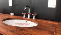 Gambar wastafel meja TOTO (tanam) | L548W/F | L548 | L 548 |l548 - FULL TOTO (B) dari TOTO TERLENGKAP undefined 2 Tokopedia