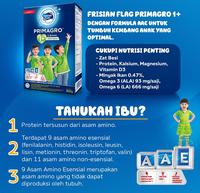 Gambar Frisian Flag Primagro 1+ Vanila 1200gr Susu Formula dari Alan Baby & Kids undefined 2 Tokopedia