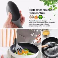 Gambar YOUNG spatula sutil centong silicone premium - WHISK/KOCOKAN, Abu-abu dari Abadi Lapak undefined 4 Tokopedia