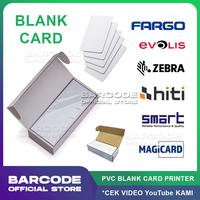 Gambar Kartu PVC Putih Polos Blank ID Card Printer Fargo Hiti Magicard Smart dari Barcode Store Solutions undefined 3 Tokopedia