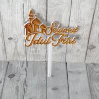 Gambar topper selamat idul fitri cake dari Toko Beking Kukis undefined 4 Tokopedia