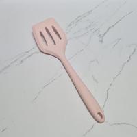 Gambar mini slotted silicone turner / sodet sutil kecil masak - light grey dari etc shopline undefined 4 Tokopedia